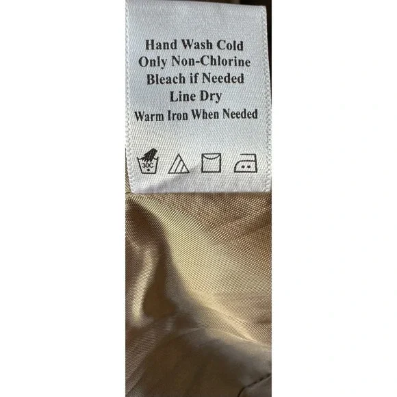 Coldwater Creek Chocolate Brown Cotton Blend Jacket w/Button Bead Trim - size 10 - Picture 10 of 10